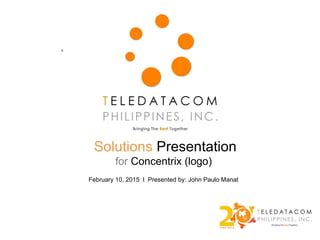 TELEDATACOM PHILS. INC. Company Profile .